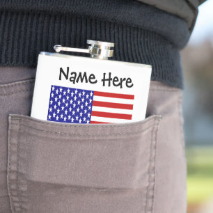 Petaca Estados Unidos América Personalizado