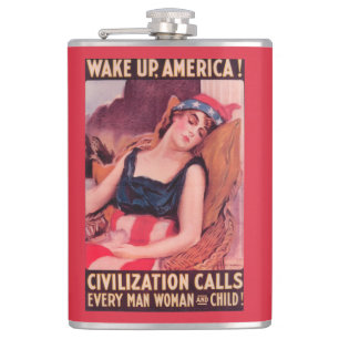 Petaca Estados Unidos de AmericaWar II promocional