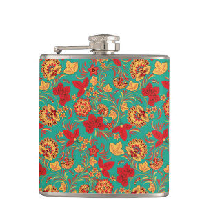 Petaca Estampado de flores 2