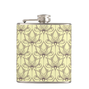 Petaca Estampado de flores poner crema