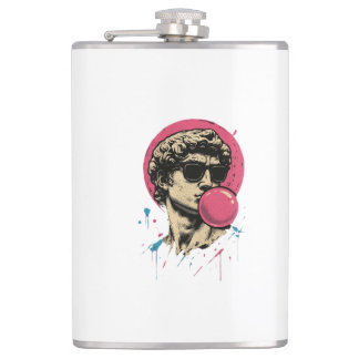 Petaca Estatua urbana retro David — Bubblegum Pop
