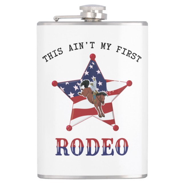 Petaca Este no es mi primer RODEO (Anverso)