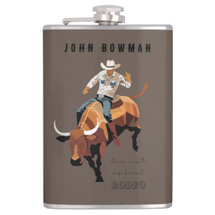 Petaca Este no es mi primer RODEO : Bull rider