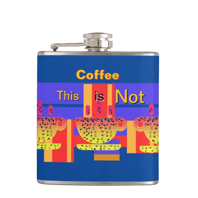 Petaca Esto No Es Café (Anverso)