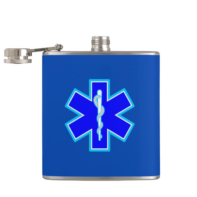 Petaca Estrella de la vida Servicios médicos de emergenci (Abierto)