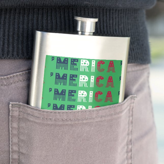 Petaca 'Estrellas de Merica + Rayas (In Situ)