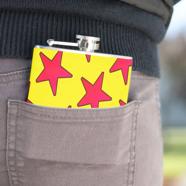 Petaca Estrellas rojas (In Situ)