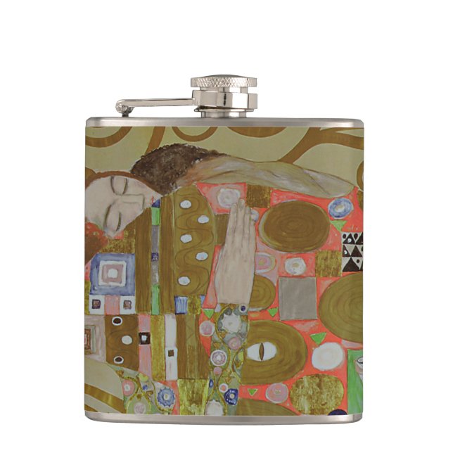 Petaca Estudio para el cumplimiento, c.1905-09 (w/c y oro (Anverso)