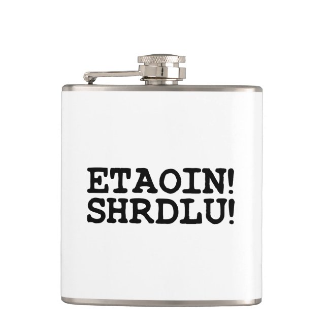 PETACA ¡ETAOIN! ¡SHRDLU! (Anverso)