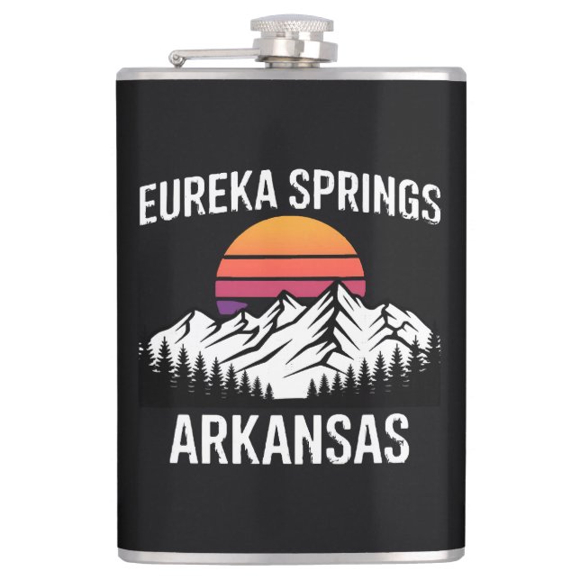 Petaca Eureka Springs (Anverso)