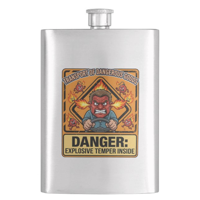 Petaca Explosive Temper Trucker | ADR digital download (Anverso)