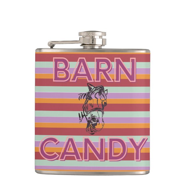 Petaca Extracción de amapola Vinyl Wrapped Flask (Anverso)