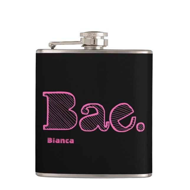 Petaca Ey Bae. argot del novio de la novia (Anverso)