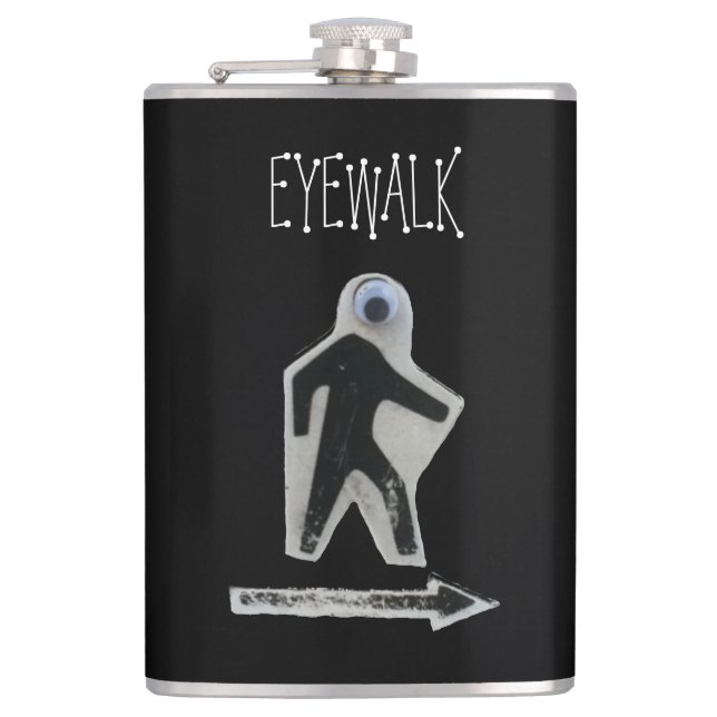 Petaca EyeWalk Vinyl Máscara envuelta (Anverso)