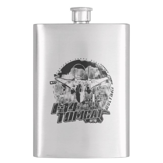 Petaca F-14 Tomcat Flask Classic (Anverso)