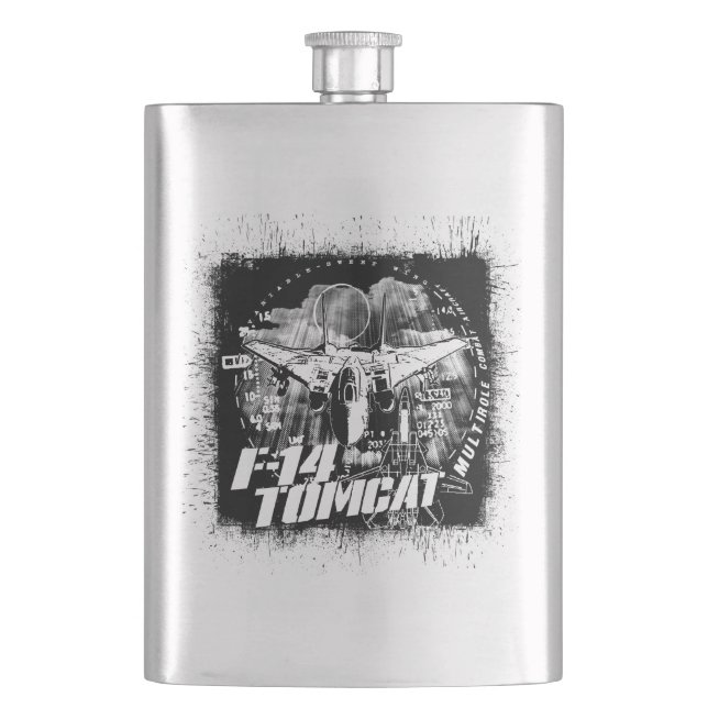 Petaca F-14 Tomcat Hip Flask Classic (Anverso)