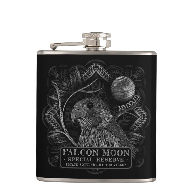 Petaca Falcon Full Moon (Anverso)