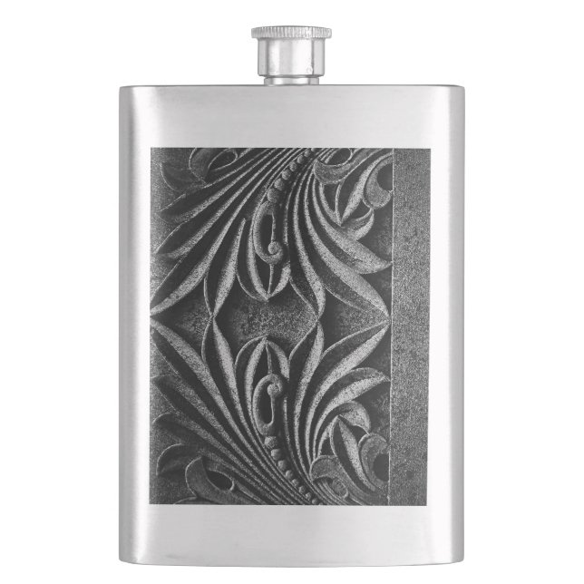 Petaca Falleciendo pacíficamente (Anverso)