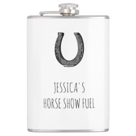 Petaca Famoso espectáculo ecuestre de caballos de herradu