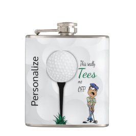 Petaca Famoso Golfing - Realmente me deja fuera