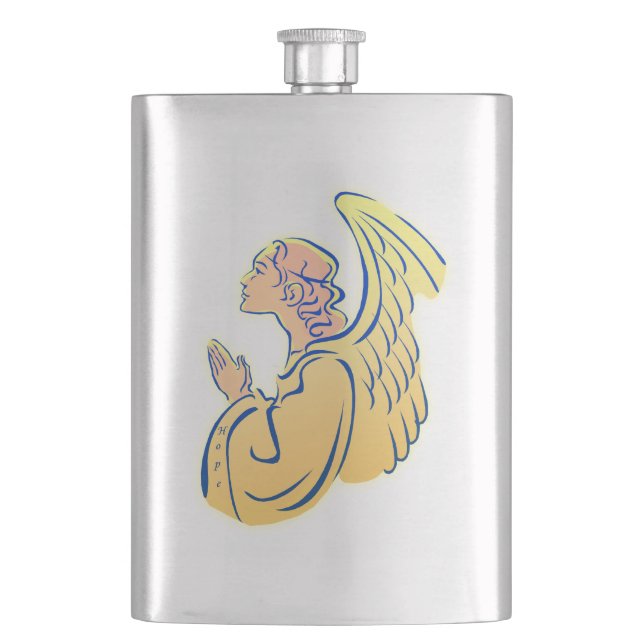 Petaca Fantasma De Ángel De La Esperanza (Anverso)