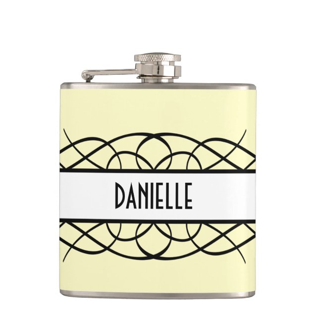 Petaca Fantasma de marfil deco (Anverso)