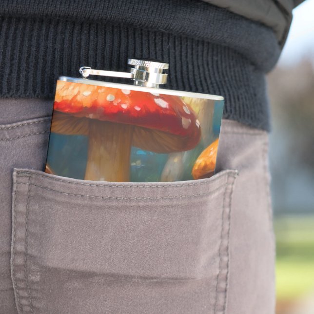 Petaca Fantasy Mushrom Vinyl Envolvente (In Situ)