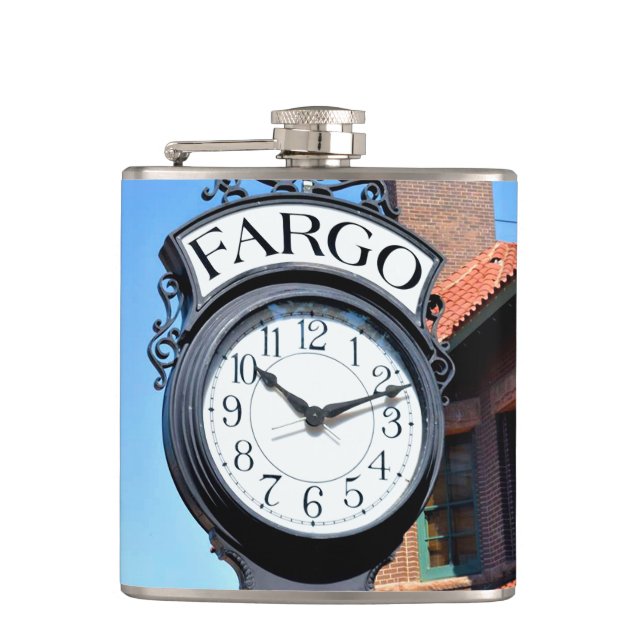 Petaca Fargo Clock (Anverso)