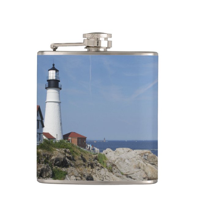 Petaca Faro de Portland Head, Cape Elizabeth,Maine, (Anverso)
