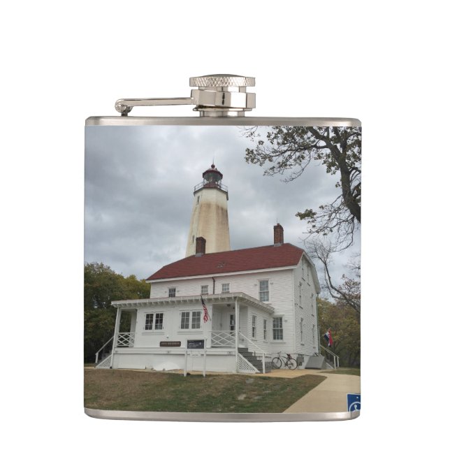 Petaca Faro Sandy Hook (Anverso)