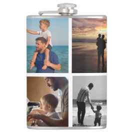 Petaca Father’s Day Gift for Dad | Custom Photo