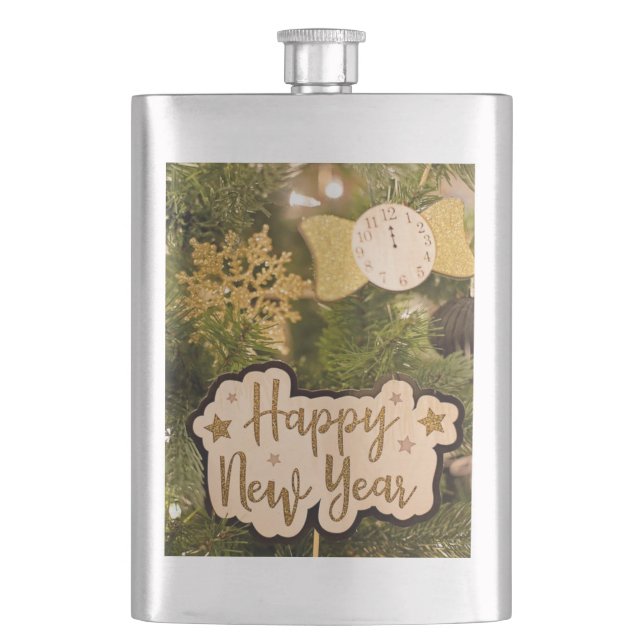 PETACA FELIZ AÑO NUEVO (Anverso)