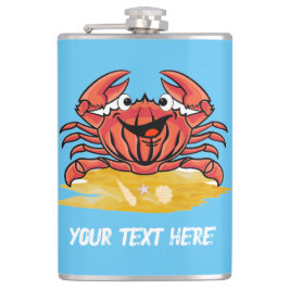 PETACA FELIZ CRAB, (EDITABLE)