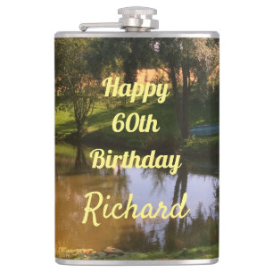 Petaca Feliz cumpleaños número 60