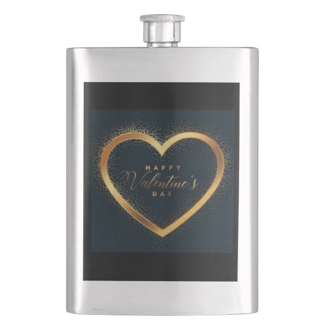 Petaca ¡Feliz Día de San Valentín! (Anverso)