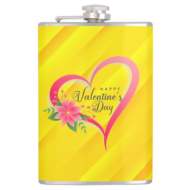 Petaca Feliz Día de San Valentín-53816 Café Mug (Anverso)