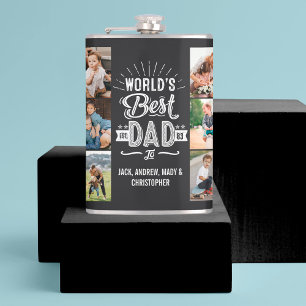Petaca Feliz Día del Padre Diversión al mejor nombre del 