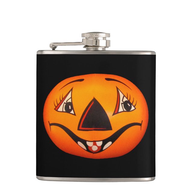 Petaca Feliz Halloween de Jack O’ Lantern (Anverso)