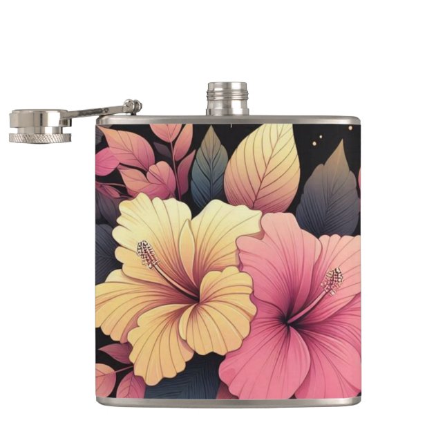 Petaca Feliz Hibiscus (Abierto)