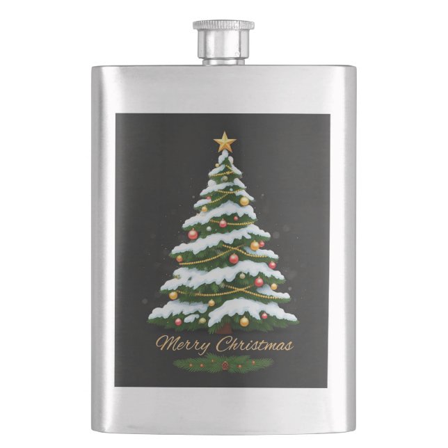 Petaca Feliz Navidad (Anverso)