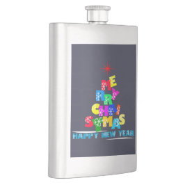 Petaca Feliz Navidad Feliz Año Nuevo