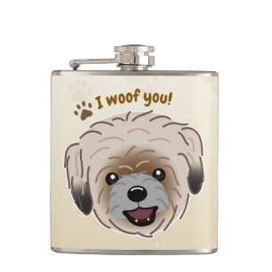 Petaca Feliz Shih Tzu Dog Lover I Wowty Paws