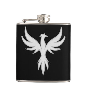 Petaca Fénix Rising Black Flask