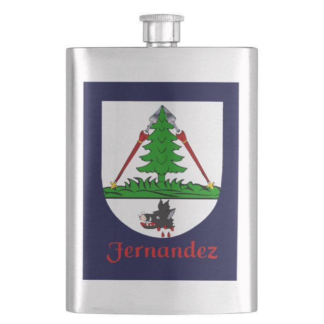 Petaca Fernandez Heraldic Shield (Anverso)