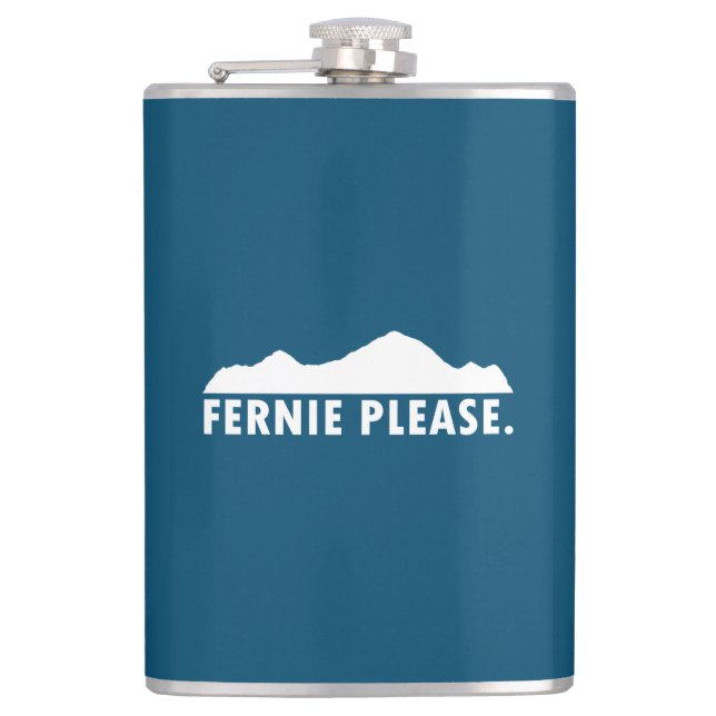 Petaca Fernie British Columbia Please (Anverso)