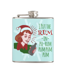 Festividades de Navidades retro rum