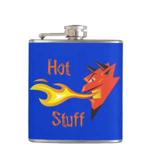 Petaca Fiery Devil's Head_Hot Stuff