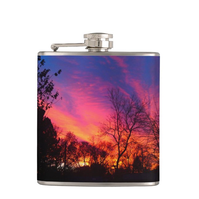 Petaca Fiery Sunset Flask (Anverso)