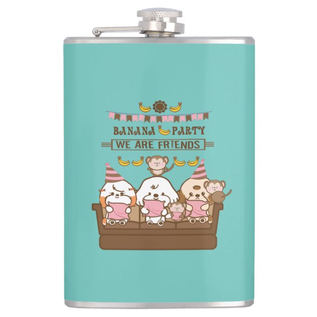 Petaca Fiesta bananero (Anverso)