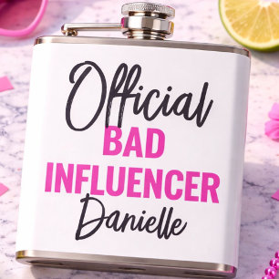 Petaca Fiesta de Despedida de Soltera de Influencer Malo 